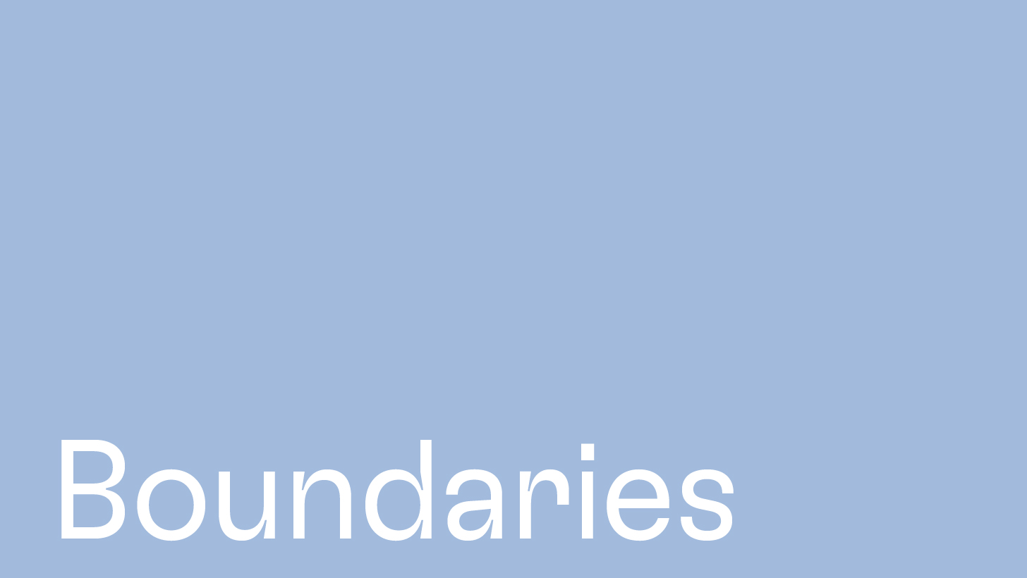 Pleasing & Boundaries